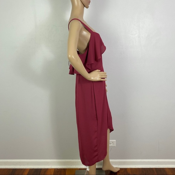 NEW COOPER ST. RUFFLE MIDI DRESS - Picture 5 of 9